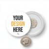 Customize Round Shirt Magnet | 44mm