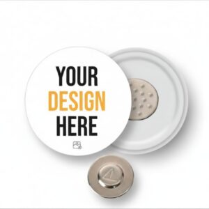 Customize Round Shirt Magnet | 44mm