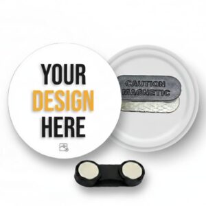 Customize Round Shirt Magnet | 58mm